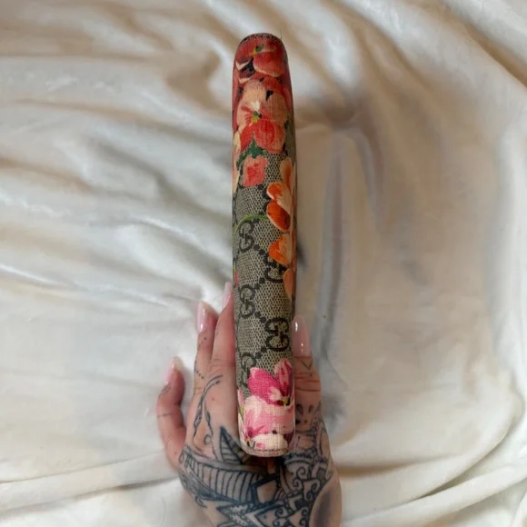 Gucci Blooms GG Supreme Floral Continental Wallet - Picture 7 of 8